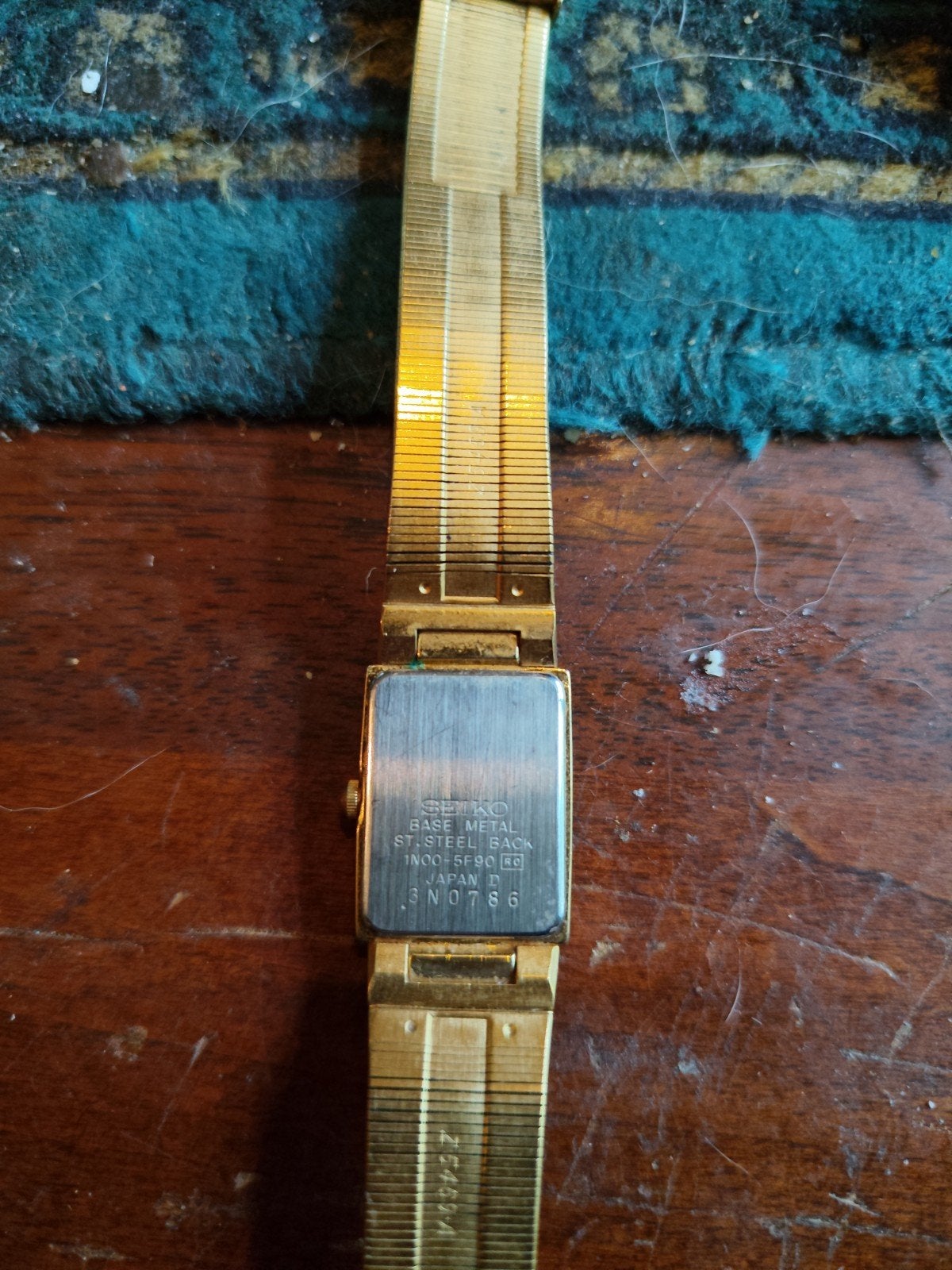Elegant Seiko dameshorloge - Goudkleurig, Sieraden, Tassen en Uiterlijk, Ophalen, Gebruikt, Polshorloge, Overige materialen