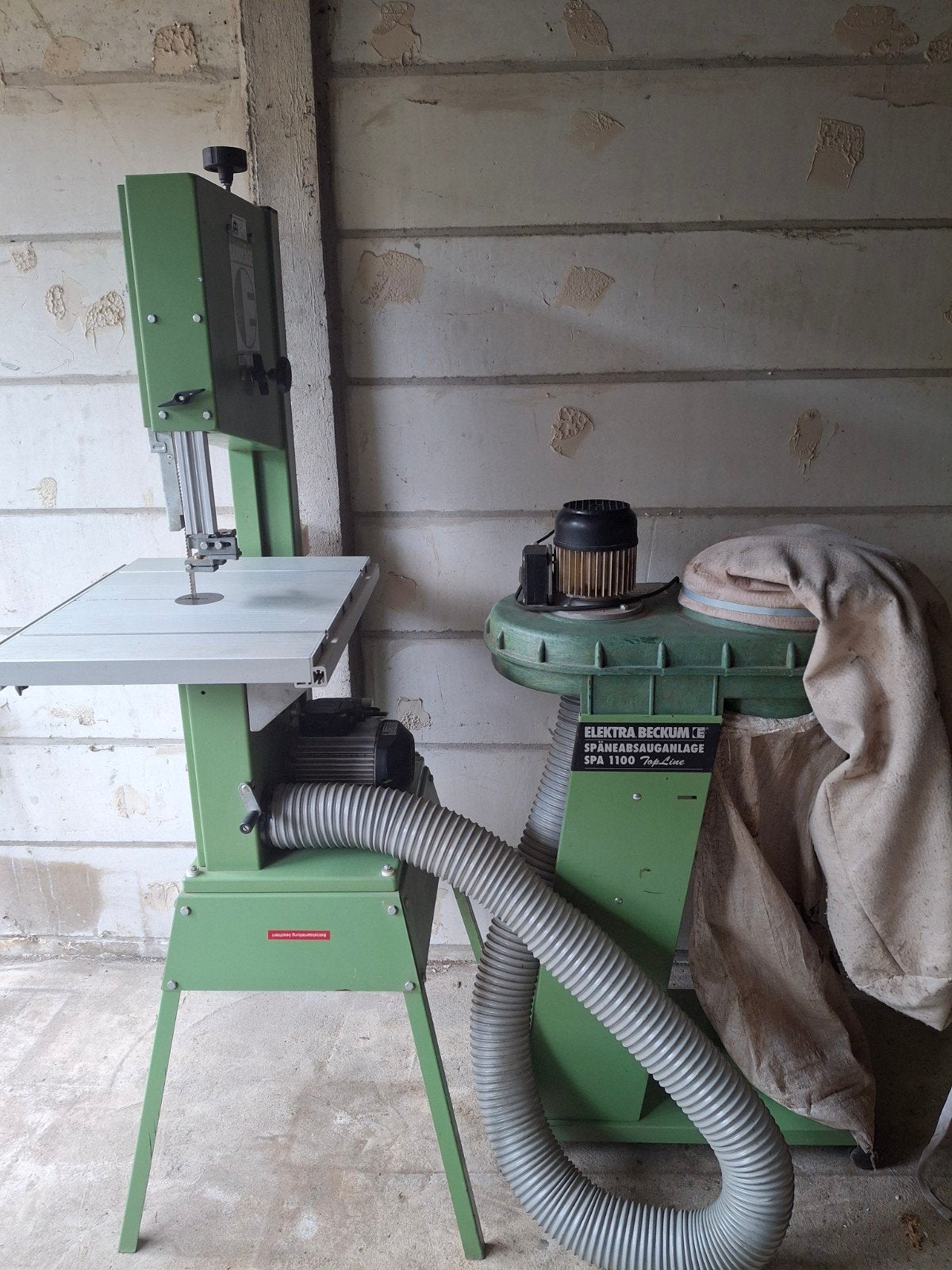 lintzaag elektra beckum 315, Doe-het-zelf en Verbouw, Ophalen, Gebruikt, 70 mm of meer, Lintzaag