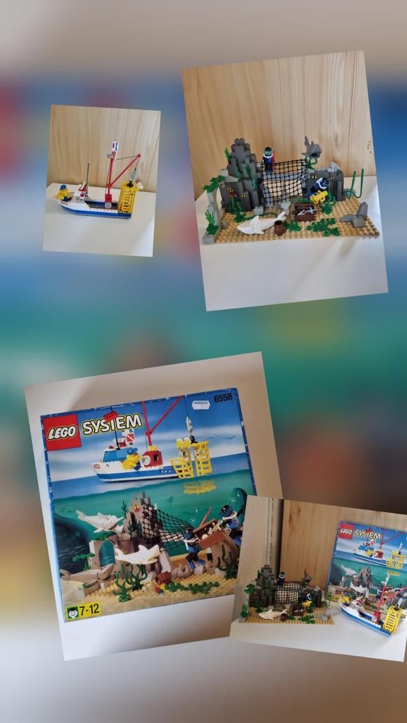 Lego haaiengrot 6558, Ophalen of Verzenden, Zo goed als nieuw