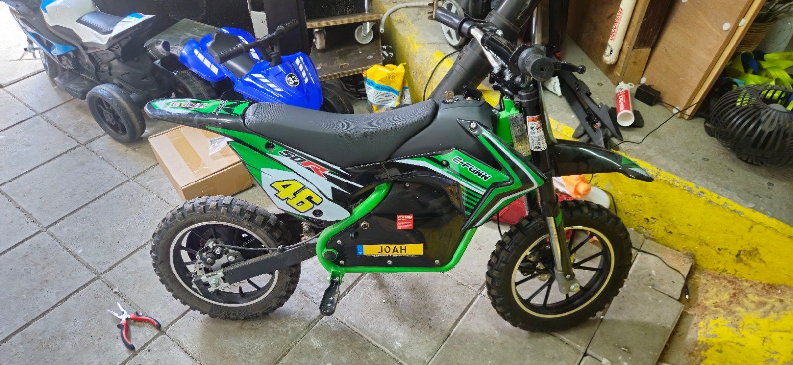 Mini Crosser Jumper Groen 500W 36V, Ophalen
