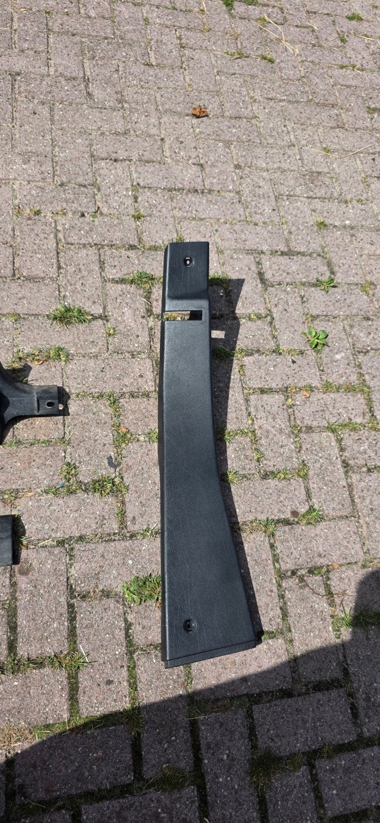 volvo 740 rechter deurstijl zwart, Ophalen, Gebruikt, Volvo