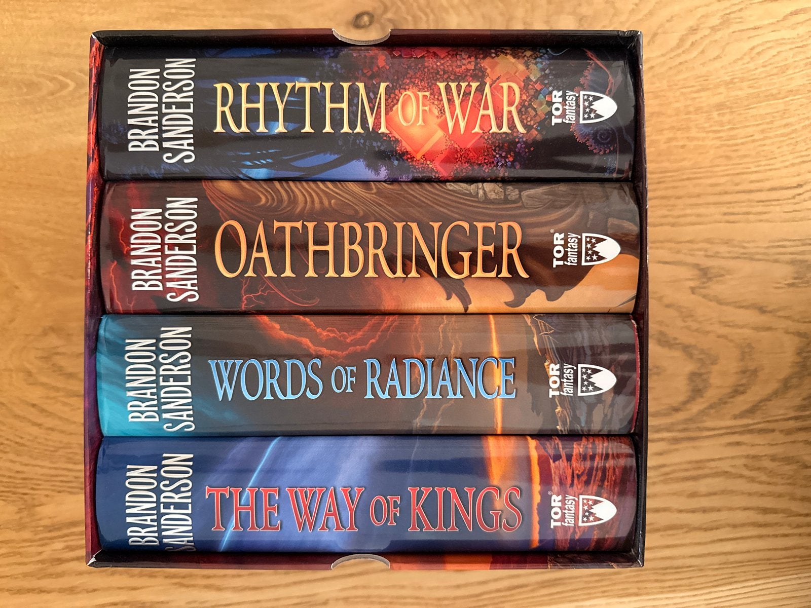 The Stormlight Archive Boekenset Vol 1-4 - Brandon Sanderson, Verzenden, Zo goed als nieuw