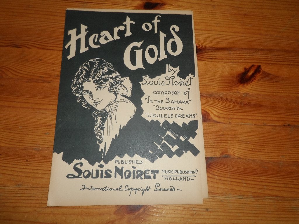 Heart of gold - louis noiret, Muziek en Instrumenten, Bladmuziek, Gebruikt, Ophalen of Verzenden, Artiest of Componist, Piano