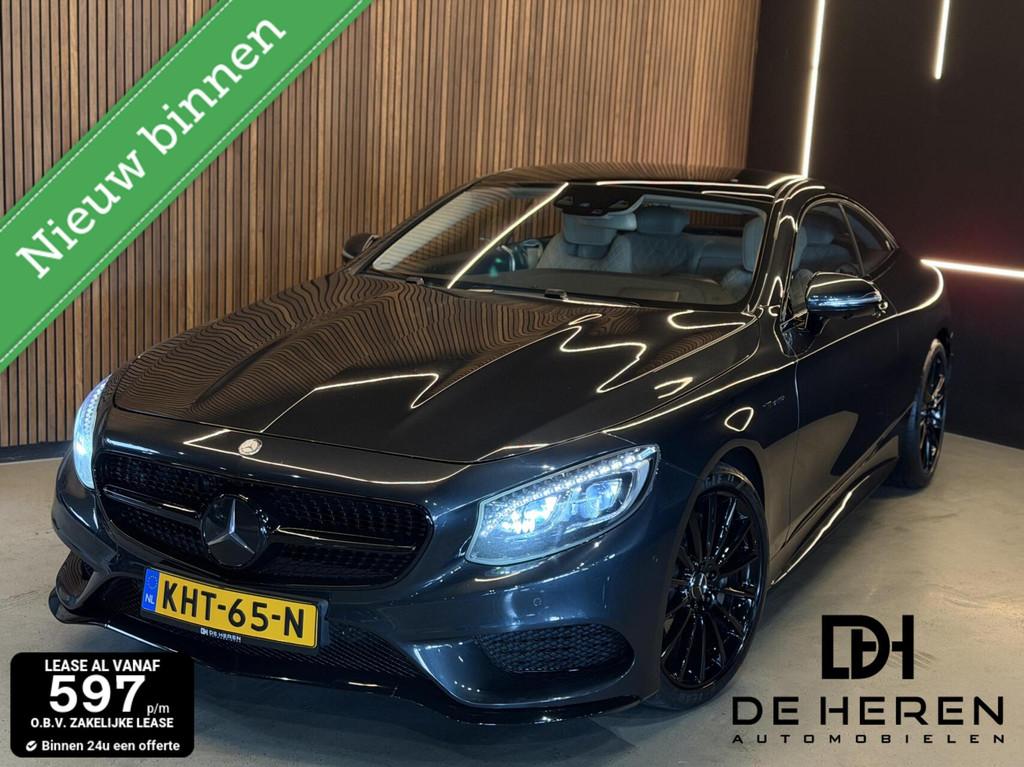 Mercedes S-klasse Coupé 500 Designo Edition 1[NightV] [360", Automatische klimaatregeling, Gebruikt, 4 stoelen, Bedrijf