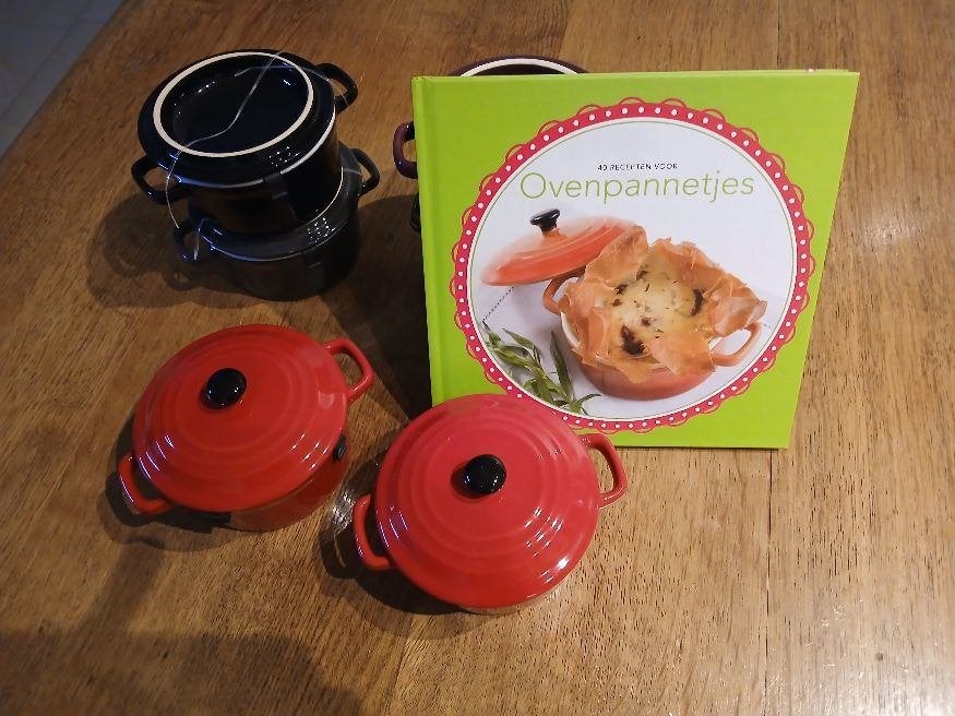 Mini pannetjes ovenvast., Ophalen, Nieuw, Steen/keramiek, Overige typen
