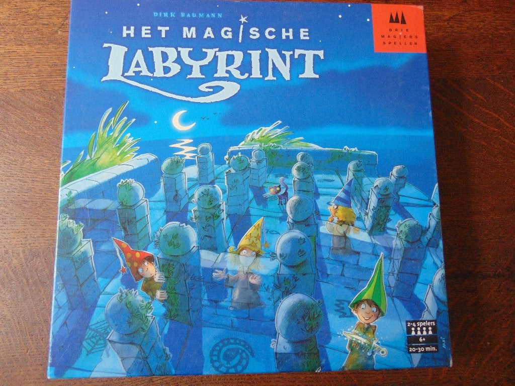 Het Magische Labyrint Drie Magiërs Spellen, Een of twee spelers, Ophalen of Verzenden, Gebruikt, Drie Magiërs Spellen
