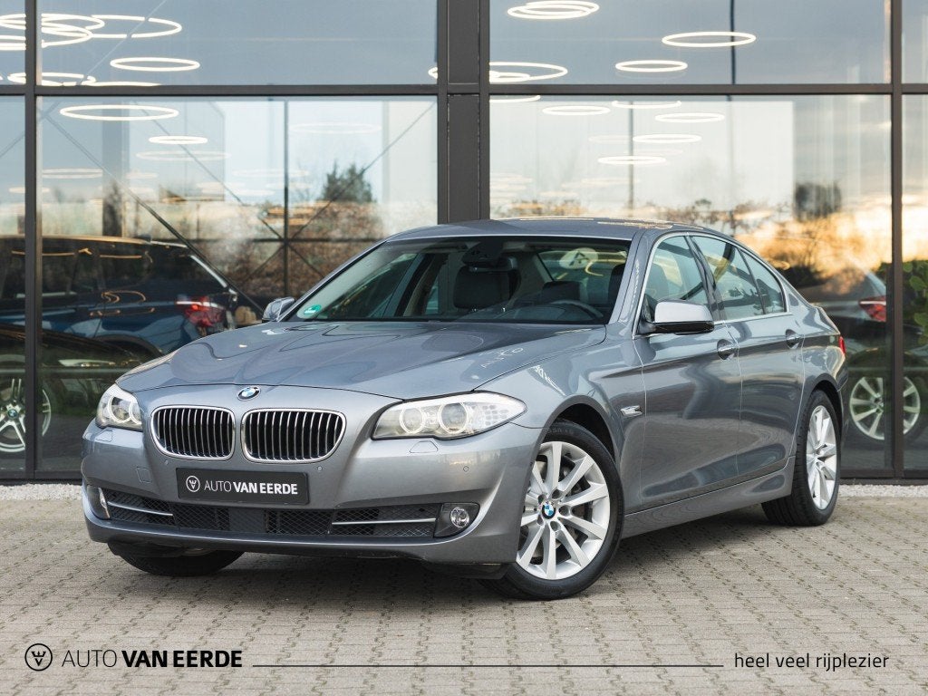 Bmw 5-SERIE 528i zescil. ZF8 Aut. - Radar, HUD etc, Euro 5, Achterwielaandrijving, Gebruikt, 259 pk