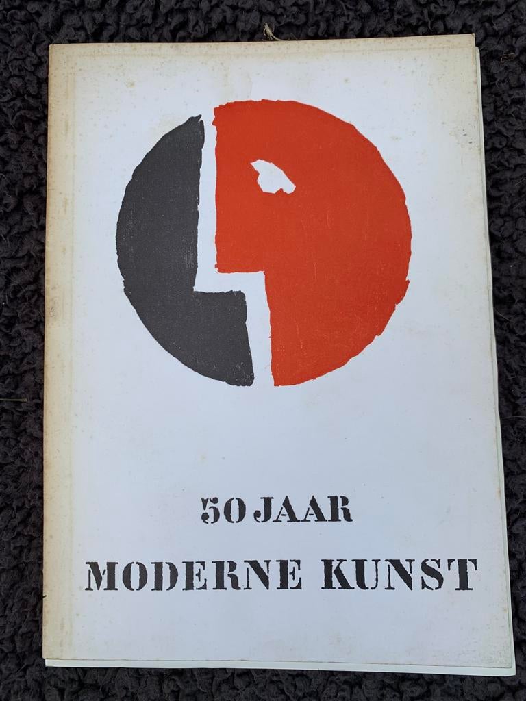 Boek 50 jaar Moderne Kunst, Ophalen of Verzenden