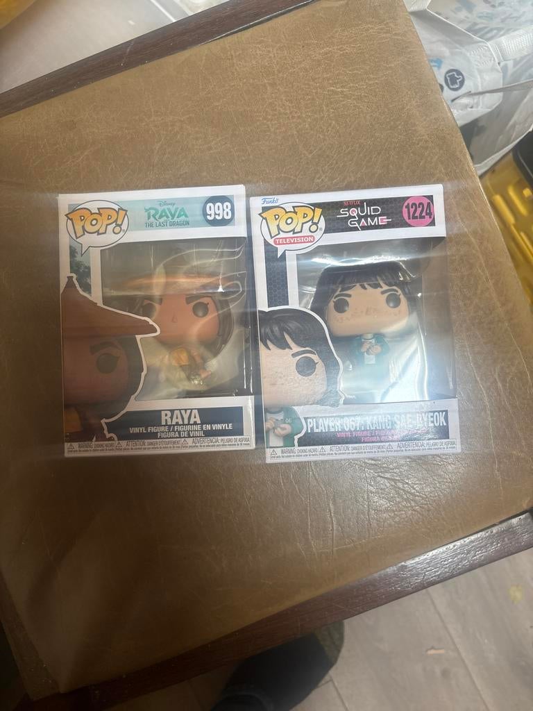 Funko Pop! Raya en Squid Game (Player 067), Ophalen of Verzenden, Nieuw