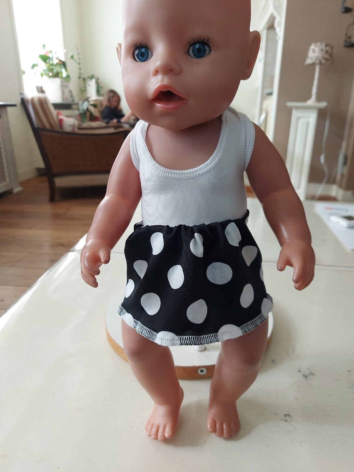 Leuke tankinhoud baby born pop 43cm, Ophalen of Verzenden, Nieuw, Babypop