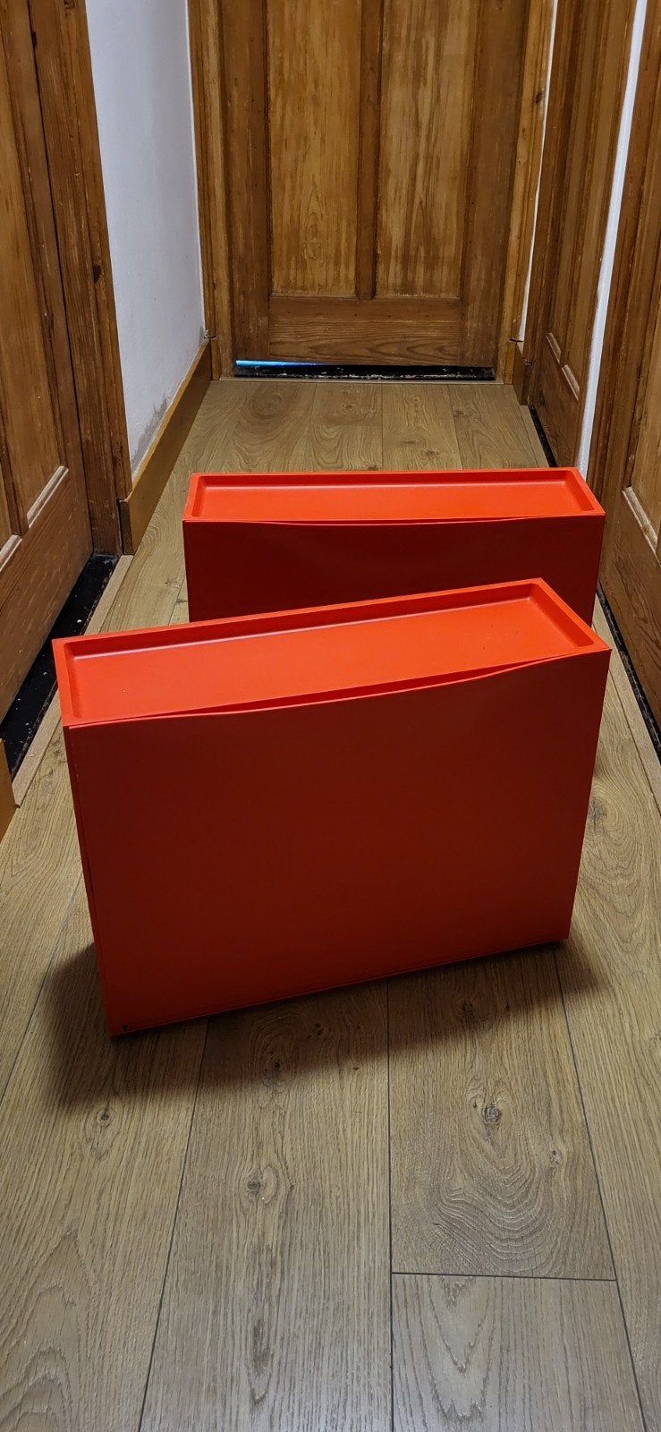 Ikea opbergbakken - Rood (2 stuks), Huis en Inrichting, Ophalen, Kunststof, Zo goed als nieuw, Modern