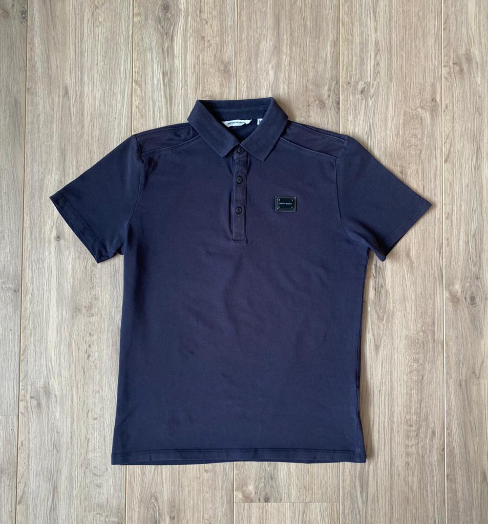 Antony Morato Polo Shirt - Donkerblauw, Ophalen of Verzenden, Zo goed als nieuw