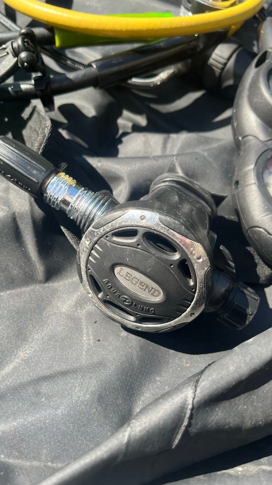 Aqualung Legend duikregelaar met Suunto console, Ophalen, Gebruikt, Overige typen