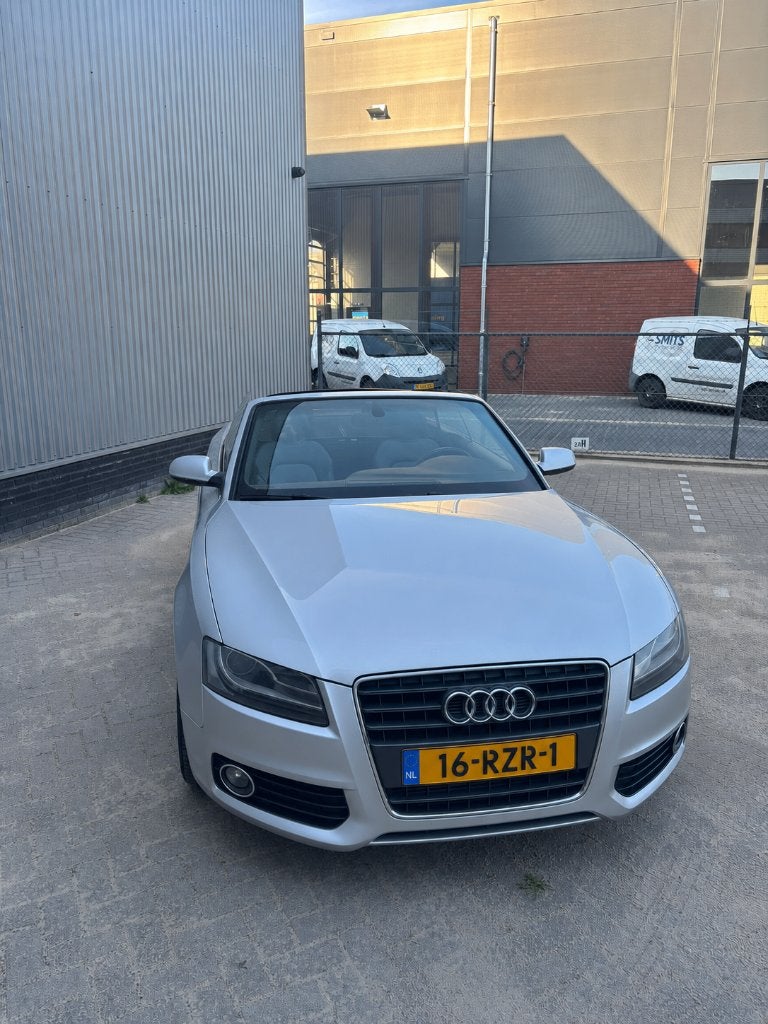 Audi A5 2.0 Tfsi Cabrio 2011 Grijs Carplay Camera B&O, Auto's, Audi, Zwart, 4 cilinders, Particulier, 1630 kg