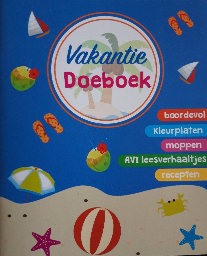 Vakantie Doeboek voor 6 en 7 jarigen - NIEUW blauw, Ophalen of Verzenden, Nieuw, Non-fictie