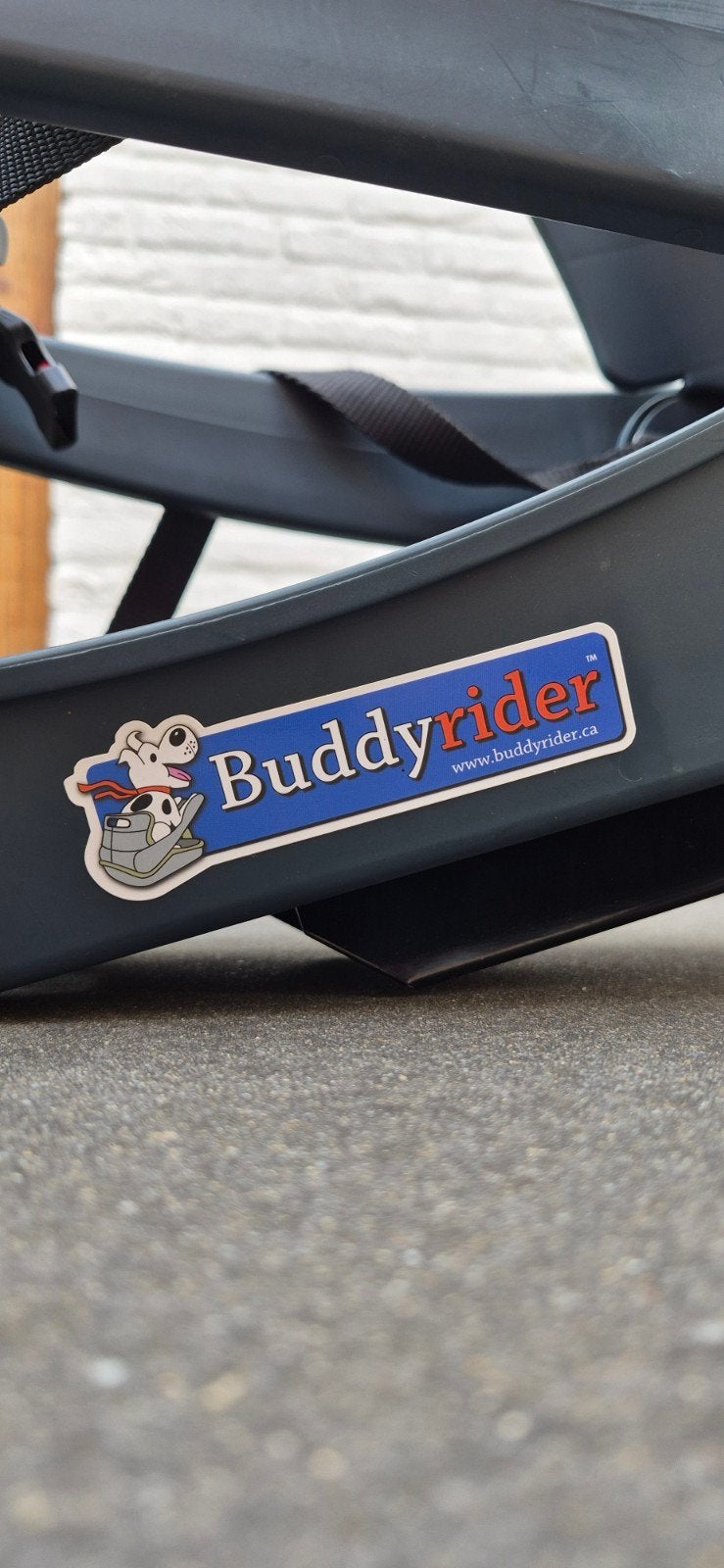 Honden-buddyrider (Fietszitje voor de hond), Ophalen, Gebruikt