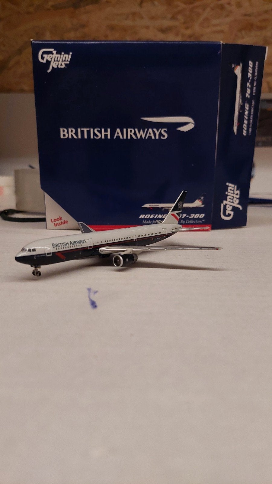 GeminiJets Boeing 767-300 British Airways schaalmodel, Ophalen of Verzenden