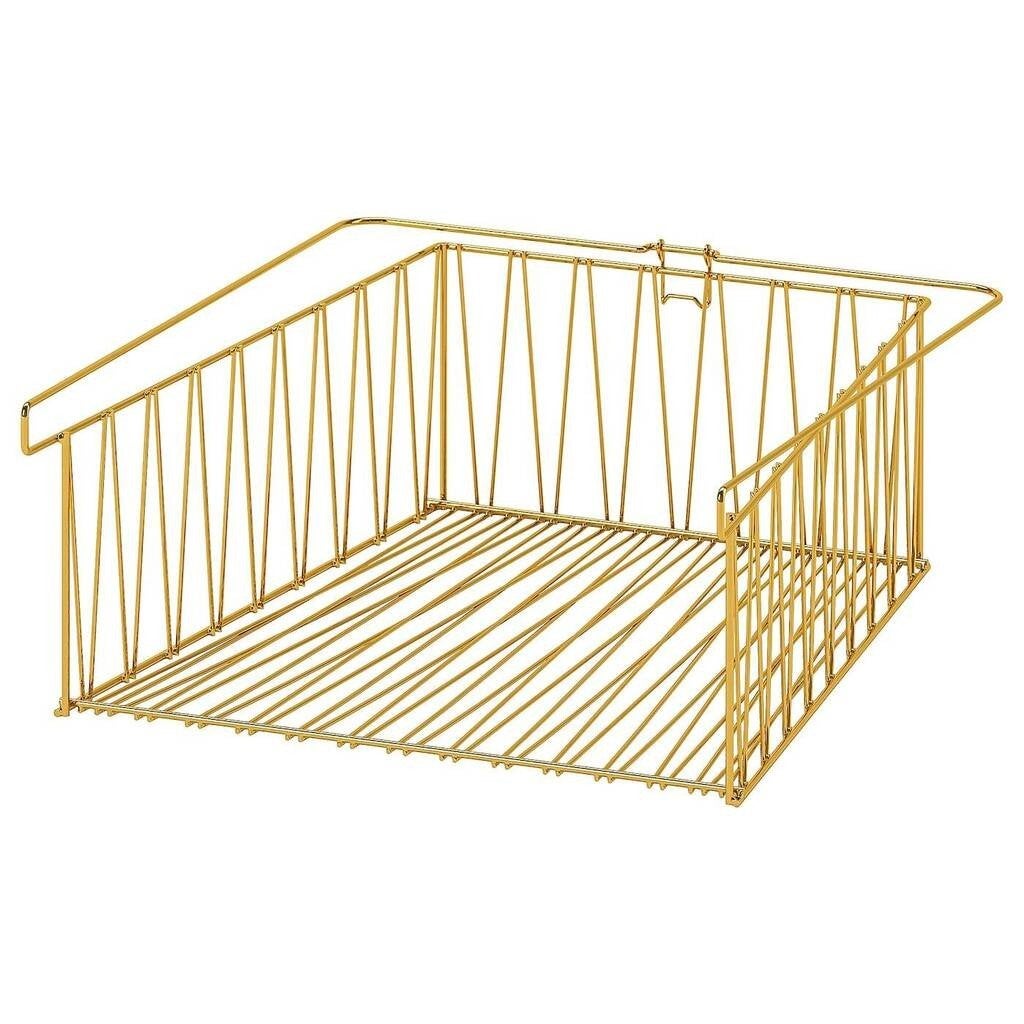 Ikea Kallax messing draadmand zgan, Overige materialen, Mand, Ophalen of Verzenden, Zo goed als nieuw