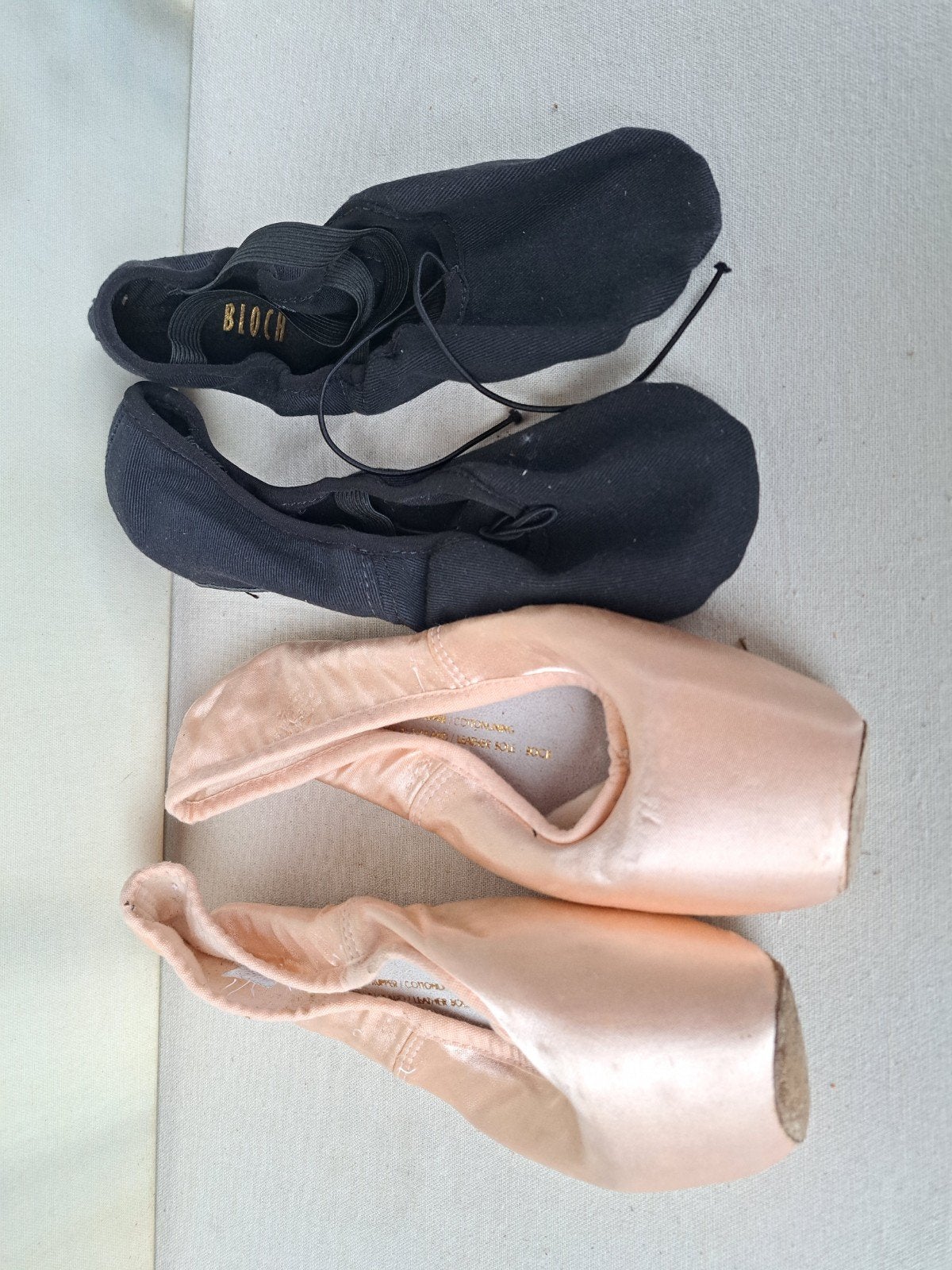 Bloch dansset: Serenade spitzen + oefenballetschoenen, Zwart, Dansschoenen, Ophalen of Verzenden, Bloch