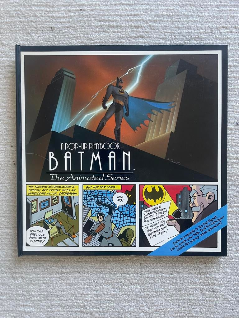 Pop up playbook Batman - first edition - 1994 - BATMAN comic, Eén comic, Amerika, Ophalen of Verzenden, Zo goed als nieuw