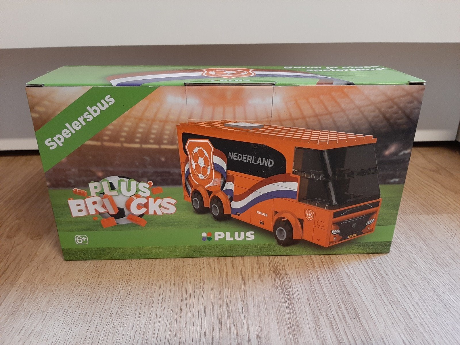 WK voetbal spelersbus bus bouwstenen, Ophalen of Verzenden