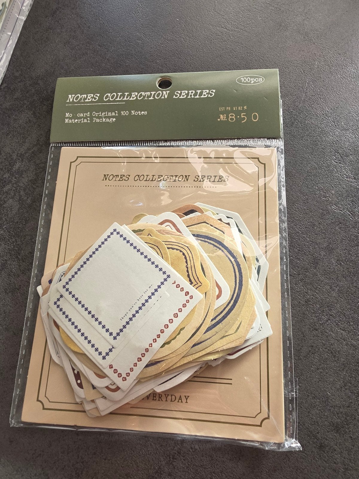 Basic Label en Notes Collection Series Stickers (100 stuks), Hobby en Vrije tijd, Ophalen of Verzenden, Nieuw, Versiering of Embellishment