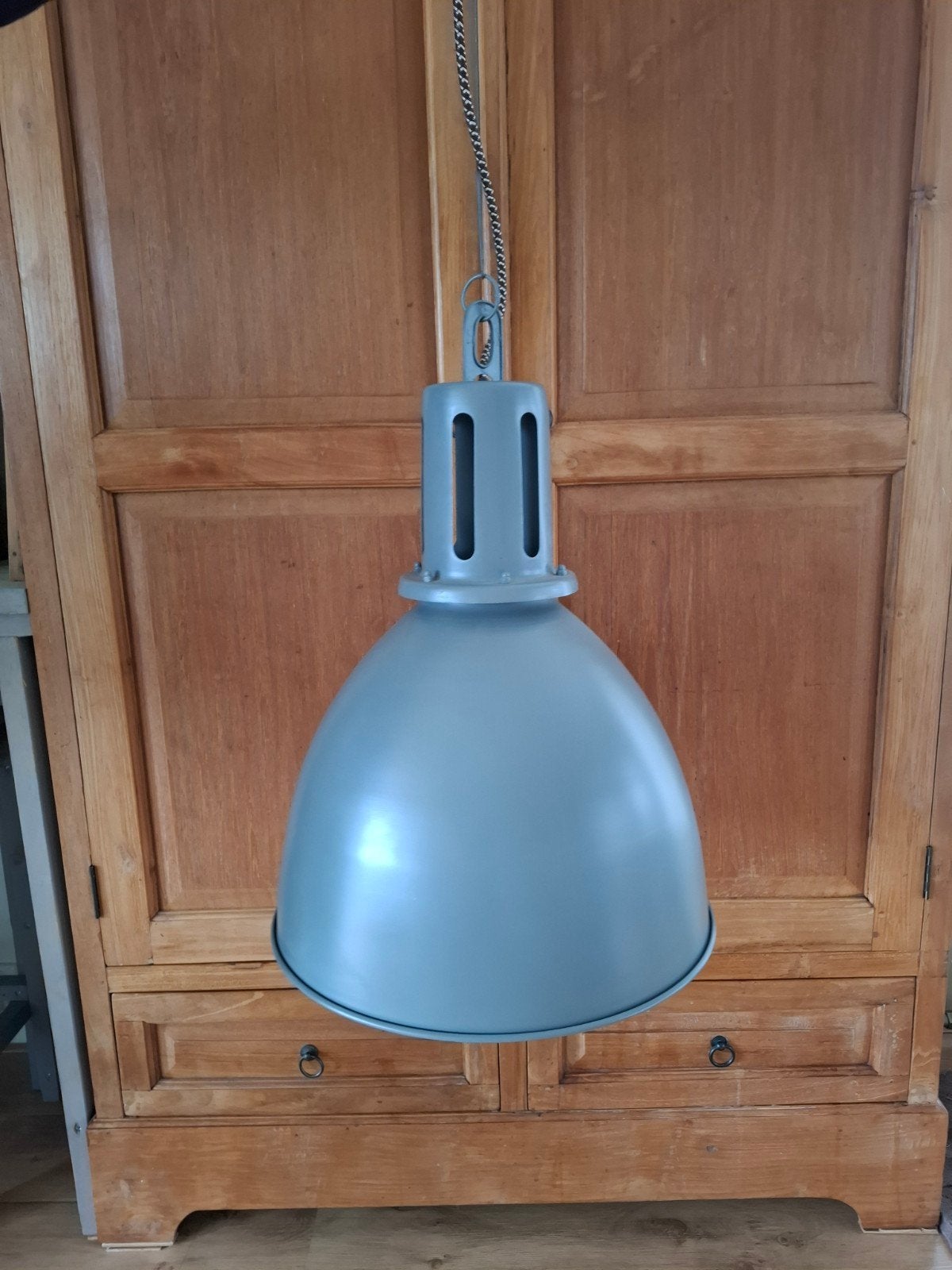 2 industriele hanglampen, Huis en Inrichting, Ophalen, Minder dan 50 cm