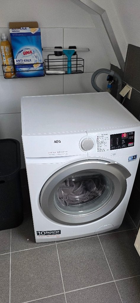 AEG wasmachine, Ophalen, 1200 tot 1600 toeren, Gebruikt, Voorlader