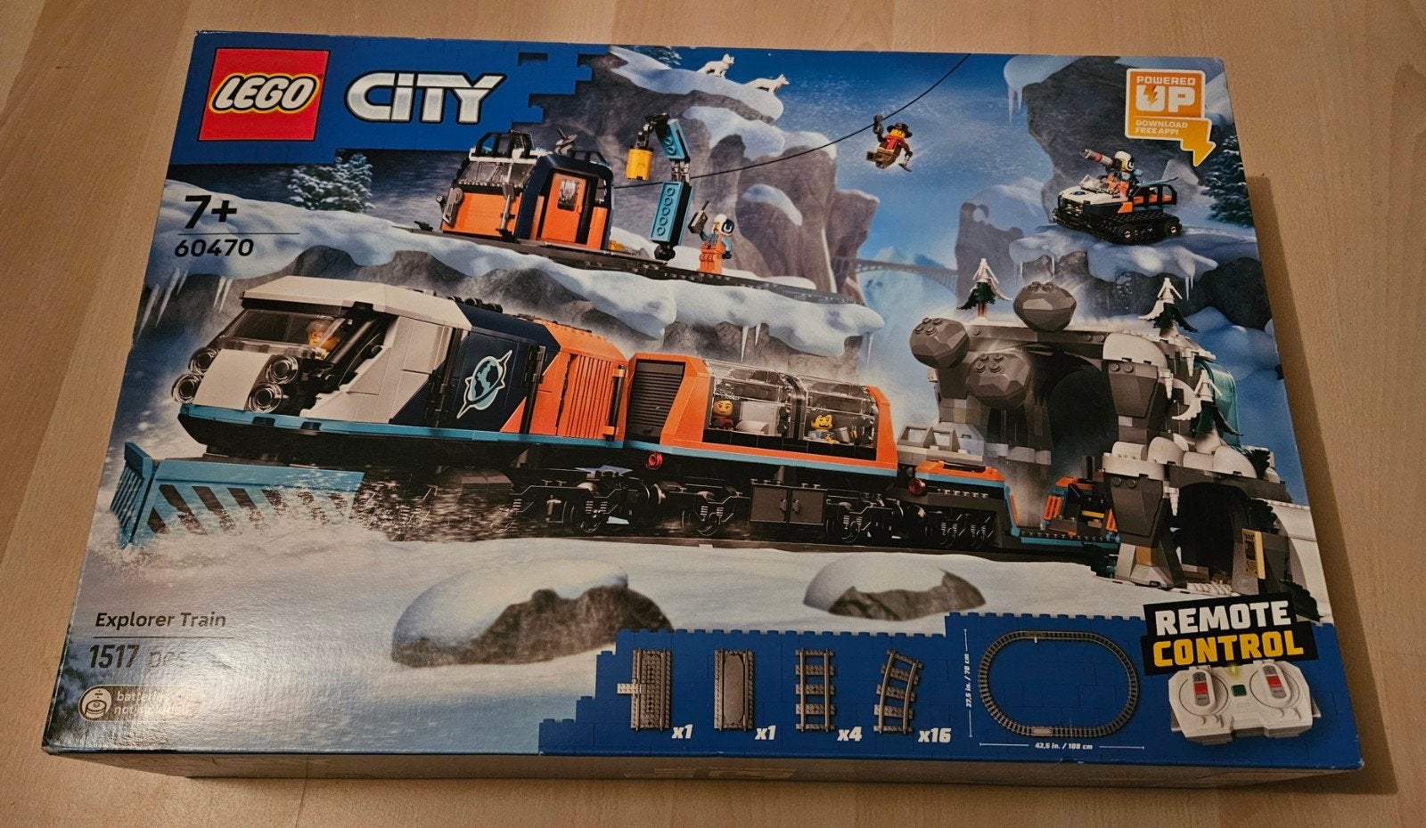 LEGO 60470 onderzoekstrein zgan, Kinderen en Baby's, City, Lego, Ophalen of Verzenden, Zo goed als nieuw