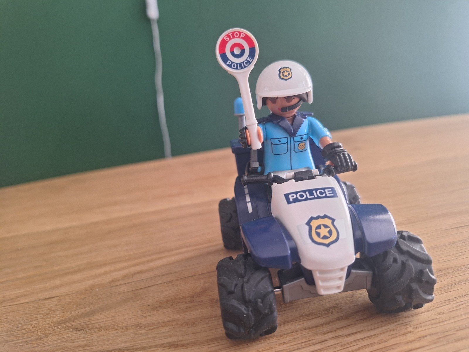 Playmobil City Action Politie Quad 71092, Ophalen of Verzenden, Zo goed als nieuw, Jongen of Meisje
