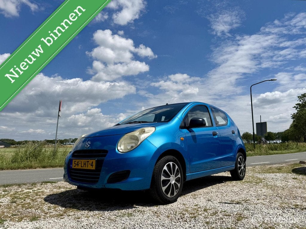 Suzuki Alto 1.0 Comfort, BJ 2010 Nette Auto, Lage km NAP, Voorwielaandrijving, Euro 5, Gebruikt, 200 kg