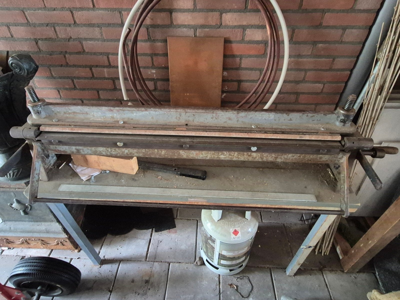 Zetbank voor o.a. zink, Doe-het-zelf en Verbouw, Ophalen