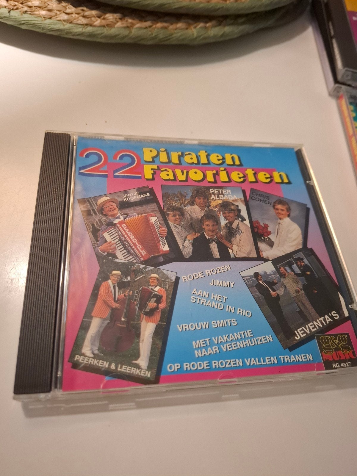 22 Piraten Favorieten CD - Diverse Artiesten, Cd's en Dvd's, Ophalen of Verzenden, Gebruikt, Piraten en Zeemansliederen, Verzamelalbum