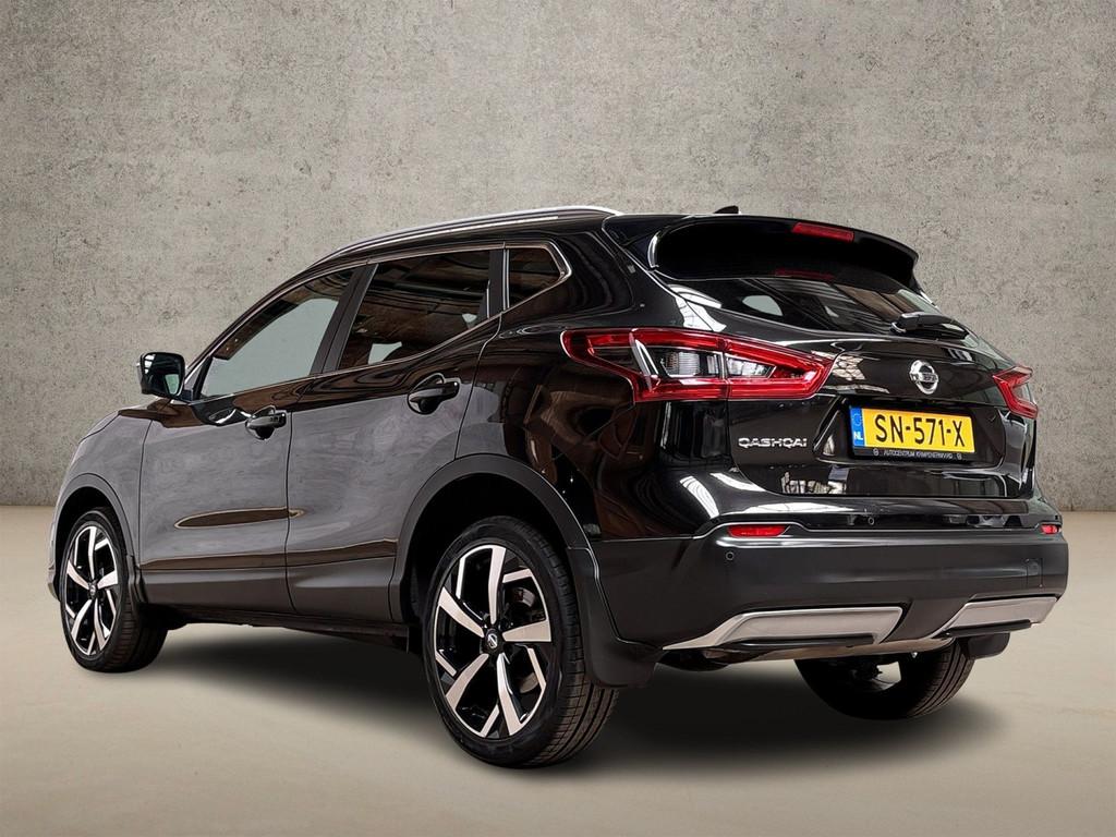 Nissan QASHQAI 1.2 Tekna + Automaat (PANORAMADAK, NAVIGATIE,, Gebruikt, 4 cilinders, 116 pk, Zwart