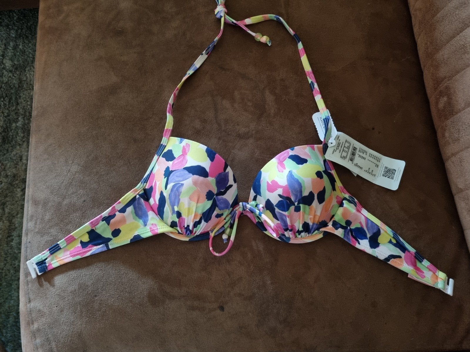 NIEUW! Hunkemöller Hawaii Bikini Top. Maat 70 C, Meerkleurig, Nieuw, Ophalen of Verzenden, Bikini