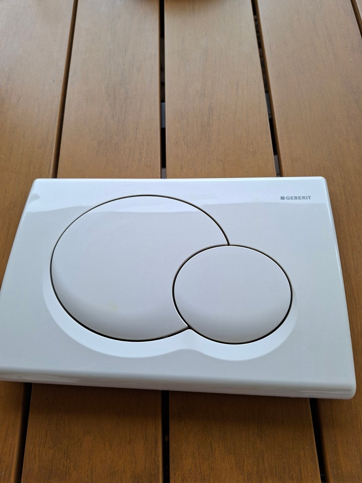 Bedieningspaneel Geberit Samba toilet, Ophalen, Gebruikt, Toilet