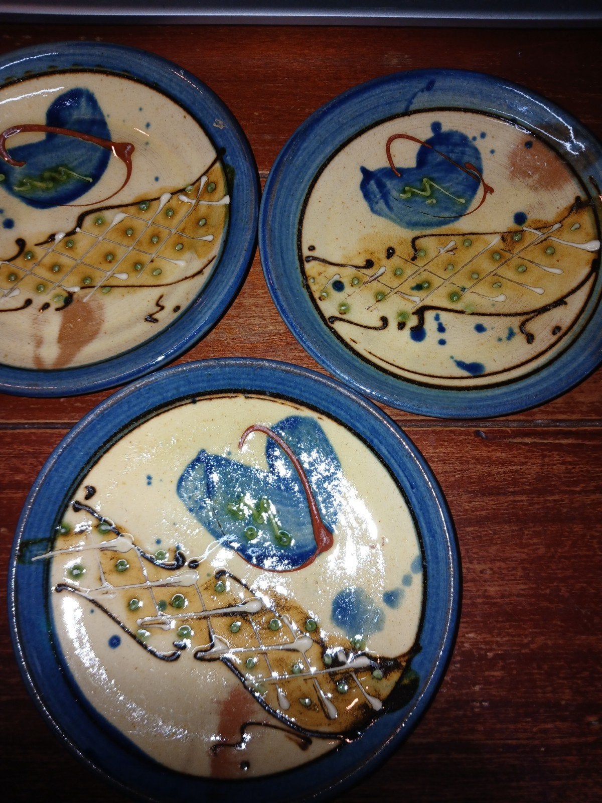 vintage bordjes, Ophalen of Verzenden