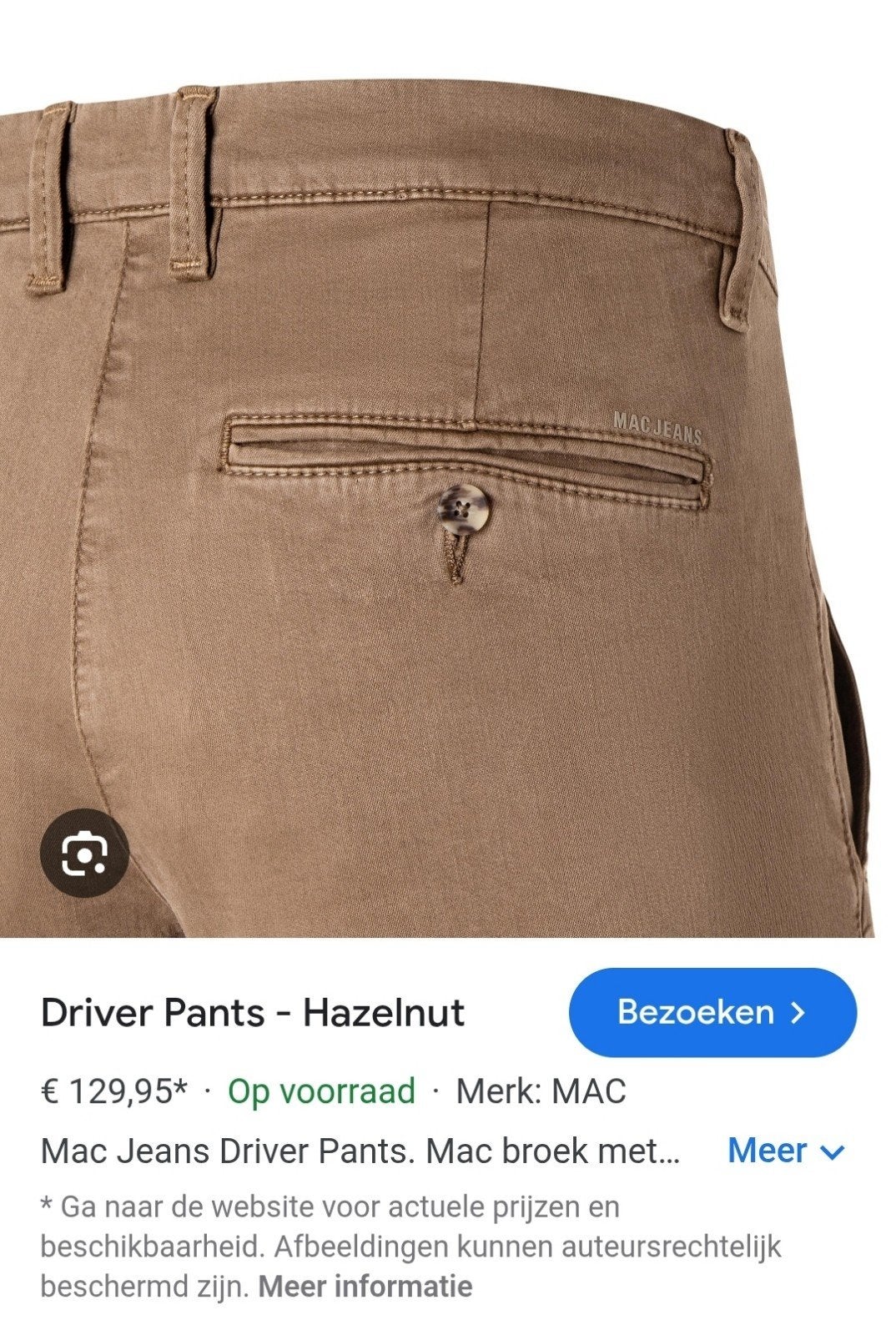 Mac jeans model, Maat 52/54 (L), MAC, Bruin, Ophalen of Verzenden