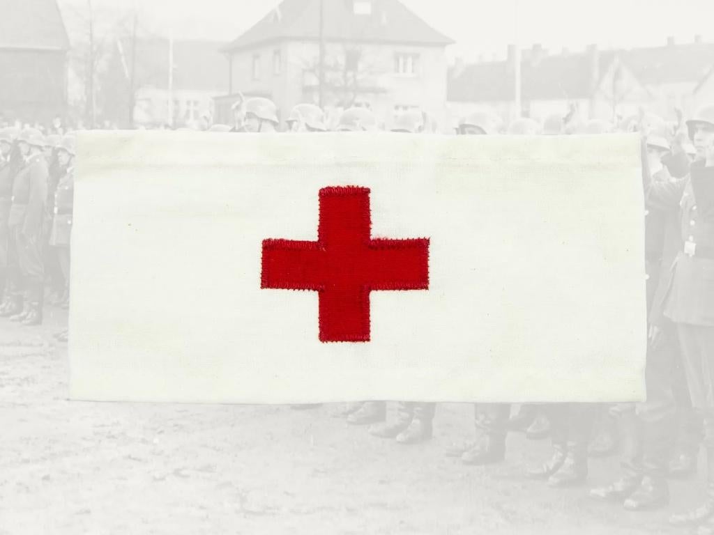 Armband,Medic,Rode,Kruis,Vintage stijl,WWII, Verzenden, Landmacht, Amerika, Kleding of Schoenen