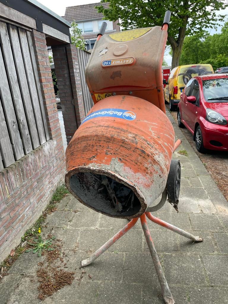 Mobiele Betonmolen - EasyMix 150, Ophalen of Verzenden, Gebruikt