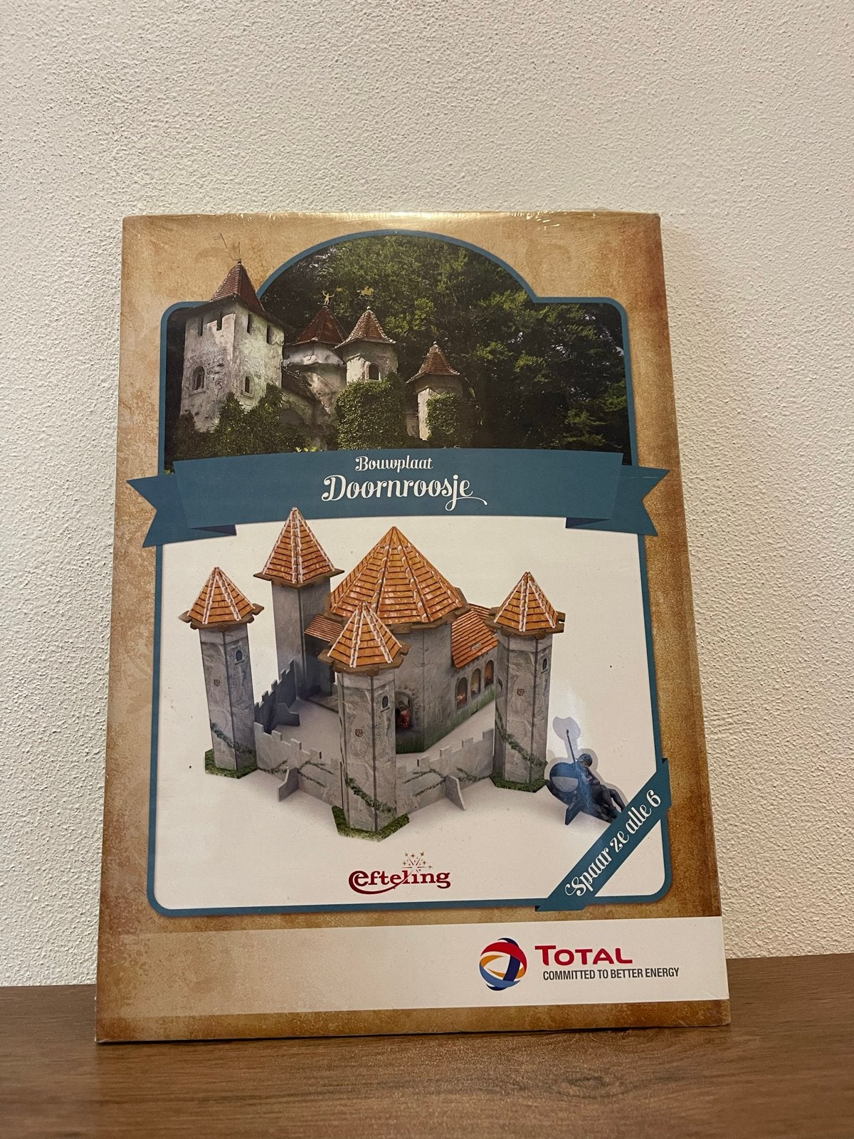 Efteling Bouwplaat Doornroosje Kasteel - Nieuw in verpakking, Ophalen of Verzenden, Nieuw, Overige typen