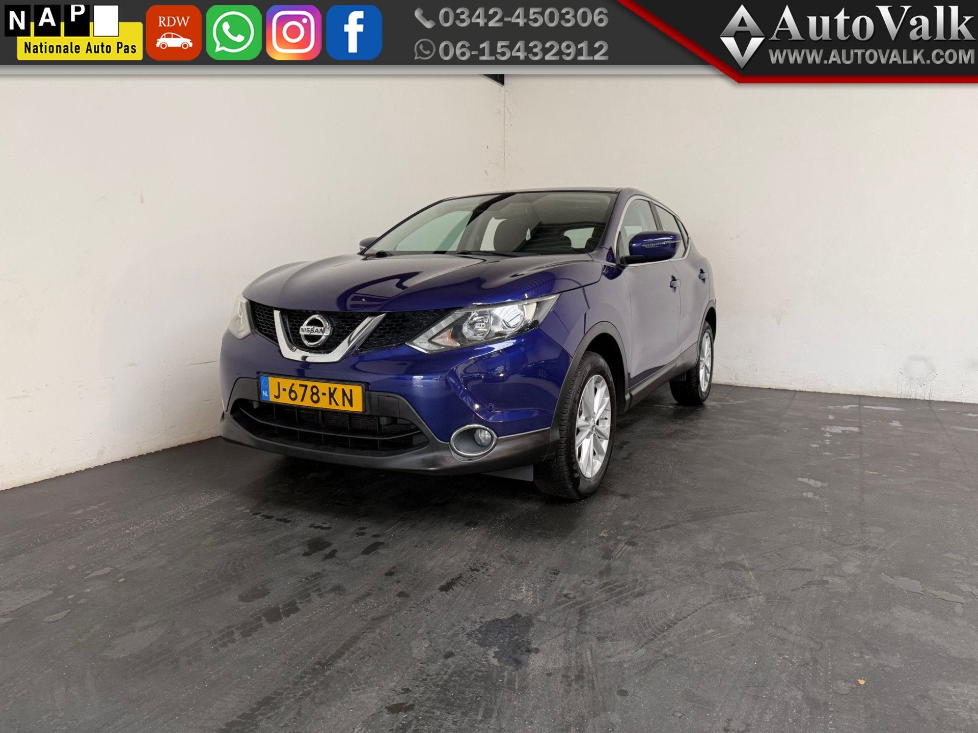 Nissan QASHQAI 1.2 Acenta (bj 2016), Auto's, Voorwielaandrijving, Gebruikt, Euro 6, 4 cilinders