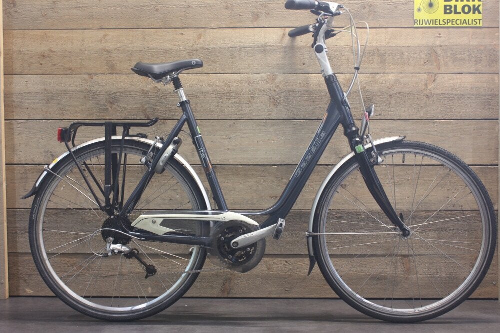 Gazelle Medeo Lite 8v 57cm lage instap zwart + 3mndgarantie, Fietsen en Brommers, Fietsen | Dames | Damesfietsen, Niet ingevuld