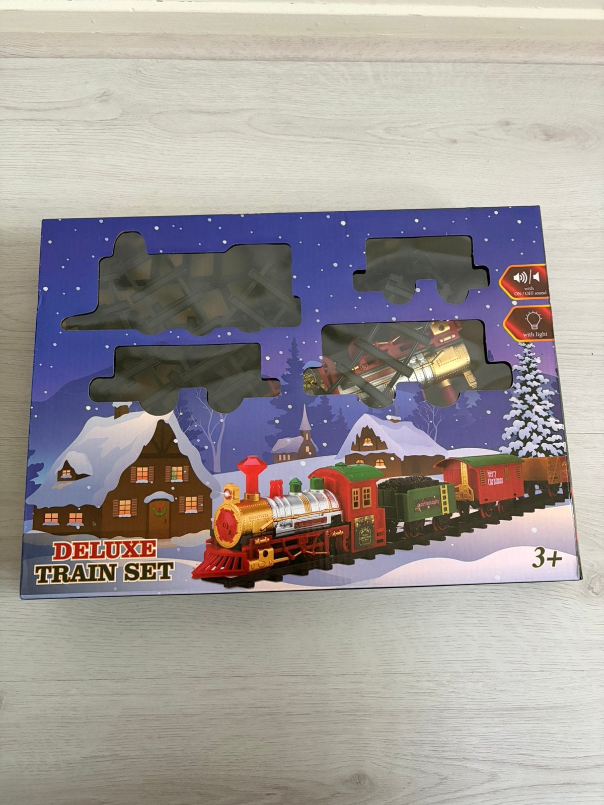 Kerst trein compleet, Ophalen of Verzenden, Zo goed als nieuw, 6 maanden tot 2 jaar