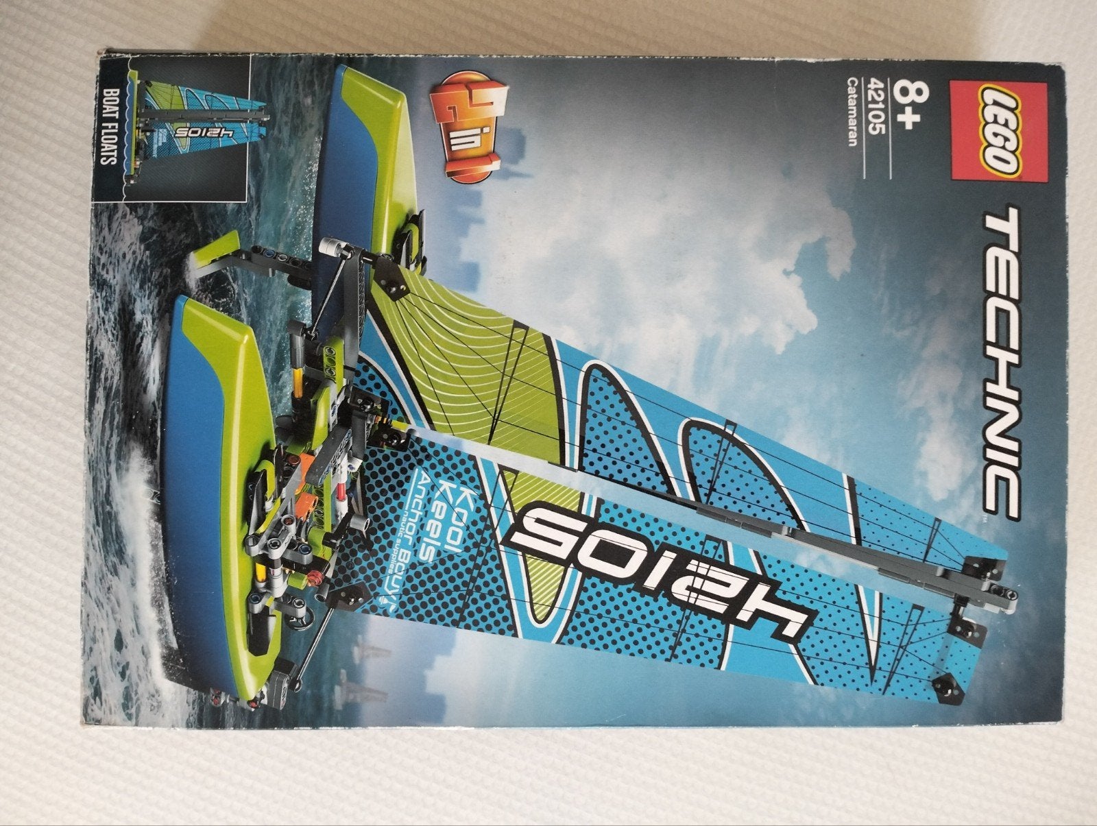 LEGO Technic 42105 Catamaran - Nieuw in doos, Ophalen, Compleet, Lego, Zo goed als nieuw