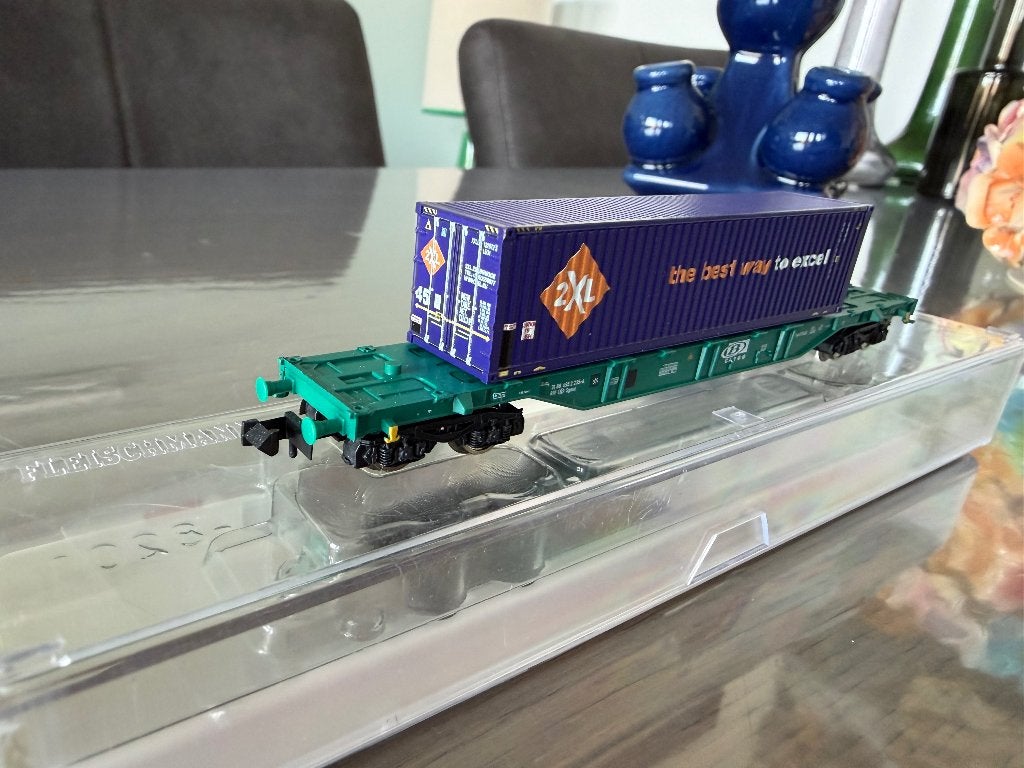 Wagon fleischmann (N), Wagon, Ophalen of Verzenden, Zo goed als nieuw, Fleischmann