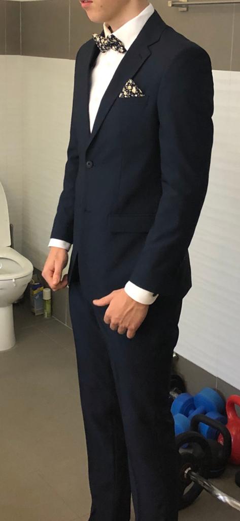 Galapak voor jongeman donkerblauw, Ophalen of Verzenden, Zo goed als nieuw, Blauw