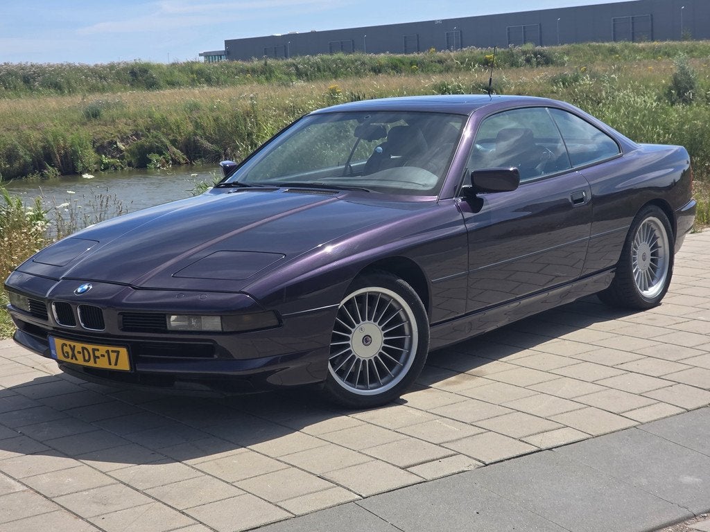 BMW 8 Serie 850 CI V12 AUT. 1993 UNIEKE KLEUR! DAYTONA VIOLE, Auto's, Oldtimers, Automaat, Achterwielaandrijving, Overige kleuren