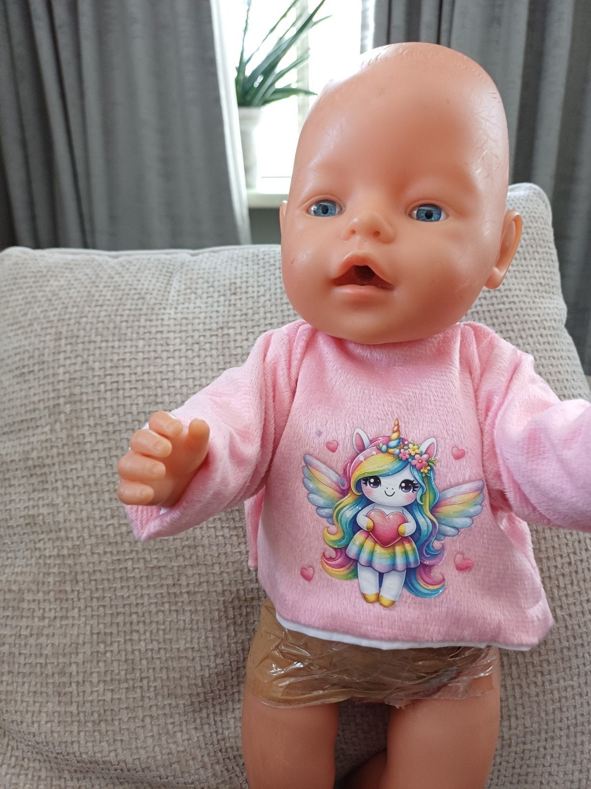 kleertjes voor een pop 43cm, Ophalen of Verzenden, Nieuw, Babypop