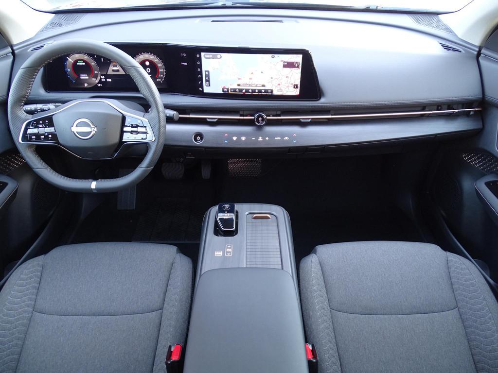 Nissan Ariya Limited Edition 91 kWh ACHTERUITRIJCAMERA | KEY, Auto's, Nissan, Stof, Huisgarantie, Met garantie (alle), Blauw
